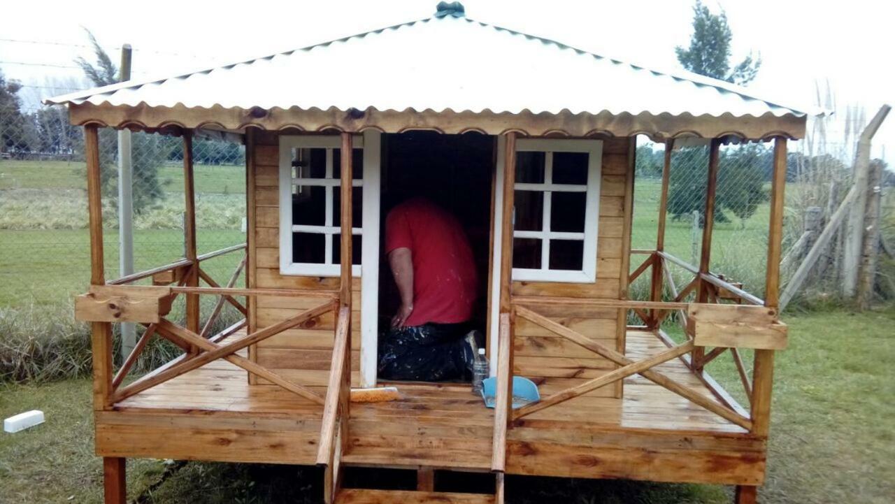 Cabanas Hoja De La Tierra Chascomús Exterior foto